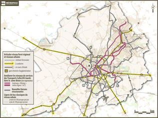 Carte générale des liaisons