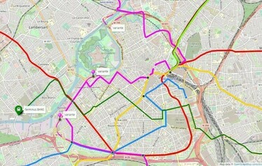 Desservir le centre de Lille tout en maintenant un tracé par la Deûle