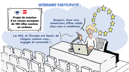 #Webinaire Participatif - Projet de création d'un réseau européen de 1001 villes neutres en carbone