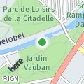 OpenStreetMap - Parc de la citadelle 59130 Lille